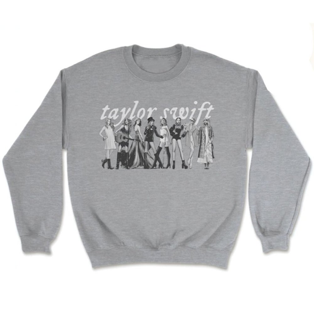 Taylor Swift Folklore Eras Light Crewneck Era Sweatshirt T-Shirt NEW